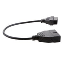 12 Pin to 16 Pin OBD2 Female Interface Diagnostic Cable Adapter for GM