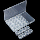 Nail 28 lattice jewelry box can be assembled demolition box nail decoration