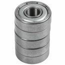 607Z 7 x 19 x 6mm Double Shielded Deep Groove Ball Bearings 5 Pcs