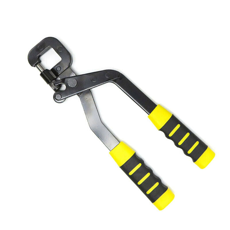 1X(Metal Keel Clamp Pliers Decorative Ceiling Keel Riveting Clamp 0.5-0.8mm