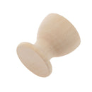 Set of 5pcs Natural Wooden Easter Egg Cup Stand Handicraft Home Decorative