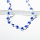 Boho Women Choker Handmade DIY Weave Flower Bead Necklace Chain Jewelry GiftsTEU