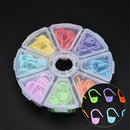 104pcs/kit Knitting Crochet Locking Stitch Needle Clip Markers Holder Tool H7