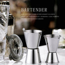 Stainless Steel Cocktail Muddler, Mixing Spoon, Jigger Set, Bar Tool set fo