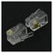 RJ9 4P4C Plug phone Jack Connector 50 pieces, Transparent F8V6