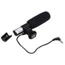 3.5mm External Stereo Microphone Mic For Nikon DSLR Camera DV Camcorder N7Q8