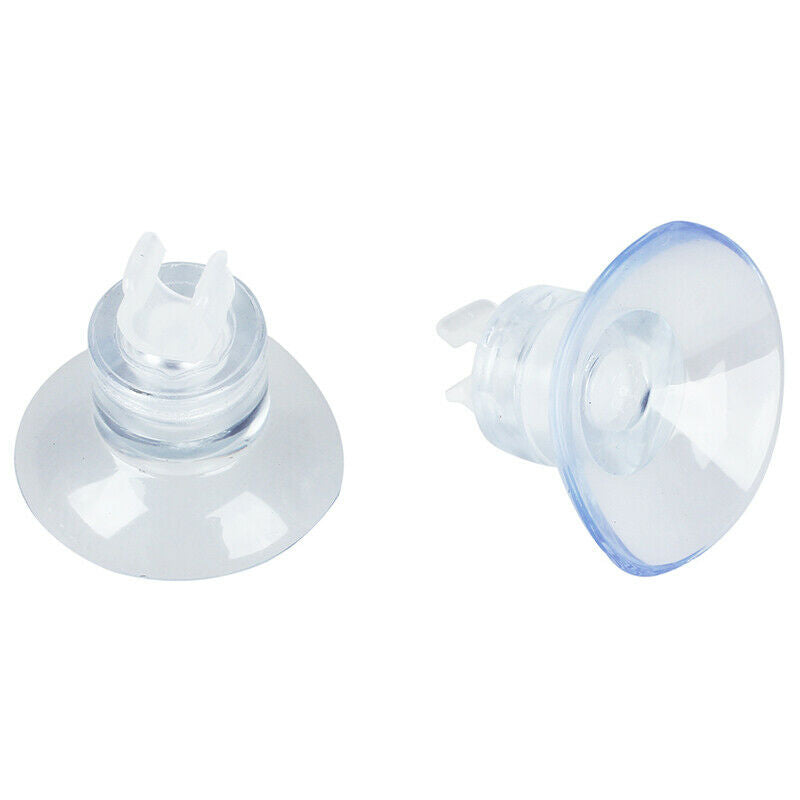 10 Pcs Aquarium Clear Suction Cup Airline Tube Holders Clips Clamps J9P4