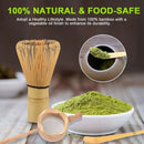 Natural Bamboo Tea Strainer Matcha Whisk Brush Green Tea Powder Whisk Scoop H7Q5