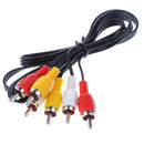 4 Way Input 1 Out AV S-Video Audio AV Signal Switcher TV Game Splitter