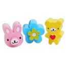 1X(3Pcs Cute Sandwich Cutters Mini Cookie Cutter Shapes Set For Kids Bento