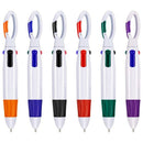 Shuttle Pens Retractable - Pack Of 12, Four Neon Color Pens in One,With Car E4B6