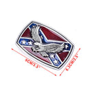 Western Flying Eagle Metal Alloy Men Belt Buckles Cowboys Fashion Buckle  MO
