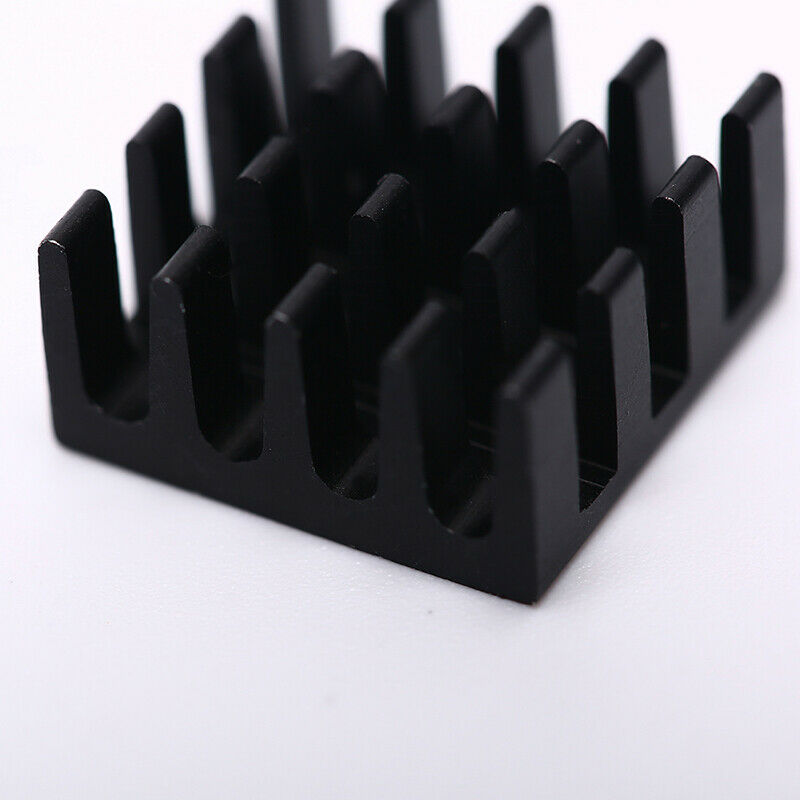 10Pcs Aluminum Heat Sink 14x14x8mm High Quality Heatsink Black Radiator Cool Nw