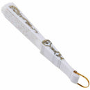 Chinese style bling flower wedding dance cloth folding towels white