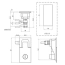 Compression Latch /Lever Lock for Horsebox, Trailers, Locker Doors, Tack Box