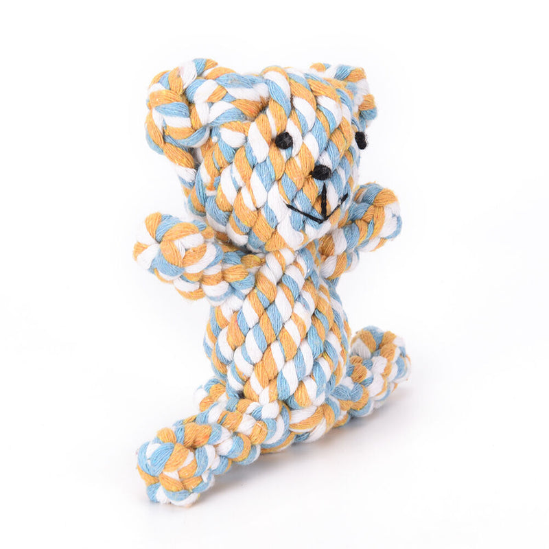 1pc x pet dog durable bear knot for small and large dogs trainging chew toys OZ