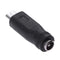 DC 5.5x2.1mm Female to Micro USB Male Power Converter Charger Adapter