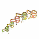 50Pcs 5/6/7/8/9mm Spring Clip Fuel Line Hose Water Pipe Air Tube Clamps Fas