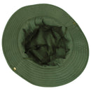 Outdoor Fishing Camping Hiking Sun Cap Round Rim Men Women Hat(dark green) S2R6