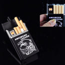New Dual Arc USB Electric-Flameless Lighter Cigar Cigarette Box