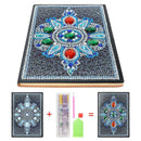 DIY Mandala Special Shaped Diamond Painting 50 Pages Notepad A5 Sketchbook
