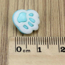 100x DIY Craft Kids Clothing Sew Accessories Footprint Shape Buttons P XZL