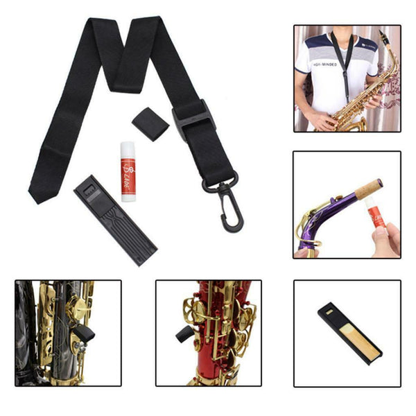 1 Set Saxophone Cork Grease Neck Strap Thumb Pad Maintenance Tool