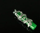 1PC Chinese Exquisite Malay Jade Pendant Green Dragon Charm Lucky Gifts Jewelry