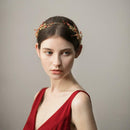 Handmade Bridal Headband Hair Vine Wreath for Prom Wedding Party Dance Club