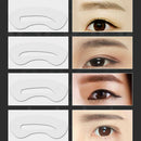 24 Styles Grooming Eyebrow Kit Template Make Up Stencil Shaper DIY Tools