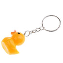 Set of 12pcs Cute Yellow Duck Pendant Bag/Purse Ornament Keychain Keyring