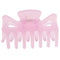 Set Of 10 Plastic Small Hair Claw Clip Butterfly Design Bull Dog Hair Clip