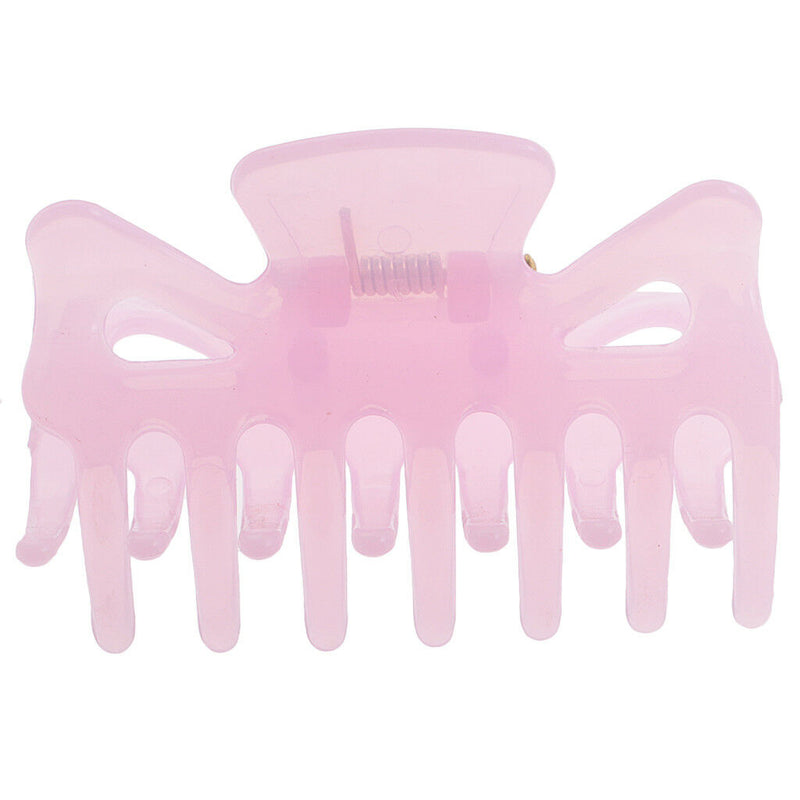 Set Of 10 Plastic Small Hair Claw Clip Butterfly Design Bull Dog Hair Clip