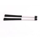 1 Pair Telescoping Loop End Drum Brushes Drumsticks for Jazz Drum White