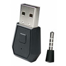 USB Bluetooth Adapter Audio Receiver for PS4 Laptop Headphones Headsets