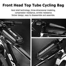 Waterproof Bicycle Top Tube Bicycle Bag Cycling Front Beam Storage Bag Case