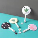 Summer Cool Small Fresh Pp Fan Japanese Style Seven Fold Fan Creative Cute