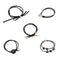 Women Elastic Hair Tie Ponytail Holder Scrunchies Ring Rope Hair-Band Random
