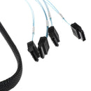 3ft 6Gbps Mini SFF-8087 36Pin to 7Pin Sata Hdd Hard Drive Splitter Cable