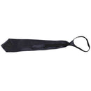 Men Dark Blue Polyster Zip Up Zipper Tie Necktie