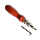 Solid Adjustable Pro Stitching Groover And Creasing Edge Beveler Leathercra K3M2