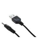3.5mm x 1.3mm Black USB Cable Lead Charger Cord Power Supply E4V1