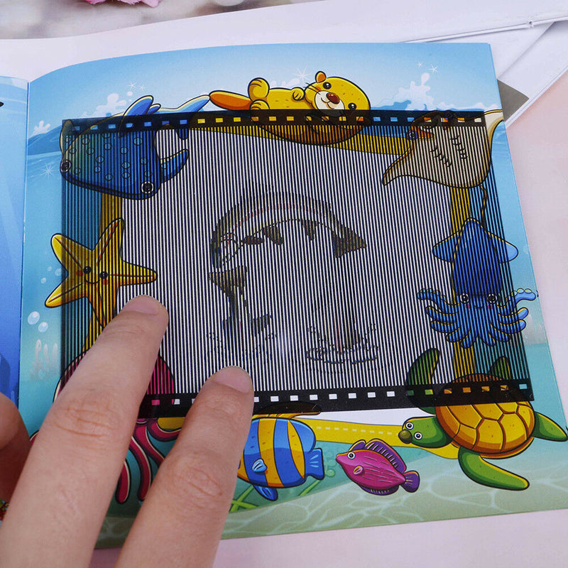 Secret garden painting book will move diy children's puzzle magic coloring boo L