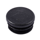 12 Pcs Chair Table Legs 22mm Dia Cap Round Ribbed Tube Tubing Insert