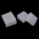 2 Set Silicone Heart Square Box Case w/Cover Mold DIY Ornament Jewelry Mould