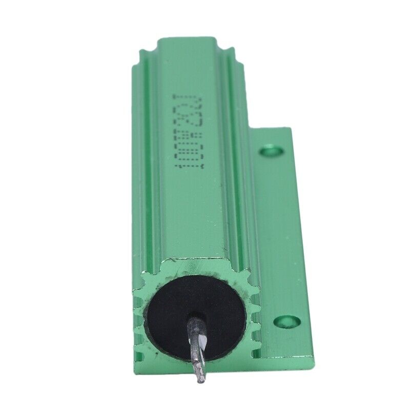 Chassis Mounted 100W 2 Ohm 5% Aluminum Case Wirewound Resistor Green P2R1