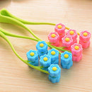 Flower Shape Face Roller Massage  Remove Chin Neck Facial Massager Beaut UMX