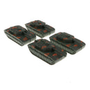 330 Pieces Army Base Set 4cm Soldiers & Accessories - Tanks, Fighter & More