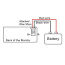 48V Lead-Acid Battery Cap Temp Volt Monitor Multi-Function Battery Capacity K7A5