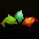 Baby Water Flashing Floating Dolphins Kids Beach Play Toys For BathroomBX